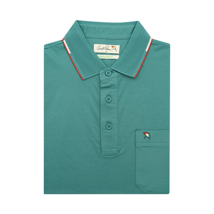 Arnold Palmer Short-Sleeved Polo - Green