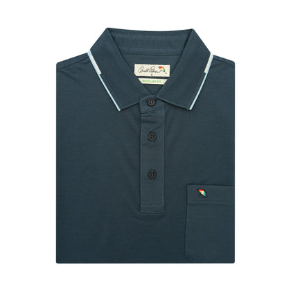 Arnold Palmer Short-Sleeved Polo - Navy