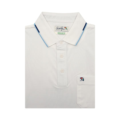 Arnold Palmer Short-Sleeved Polo - White