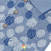 Arnold Palmer 100% Mercerized Cotton Short-Sleeved Polo - Blue