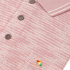 Arnold Palmer 100% Mercerized Cotton Short-Sleeved Polo - Pink
