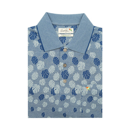 Arnold Palmer Short-Sleeved Polo - Blue