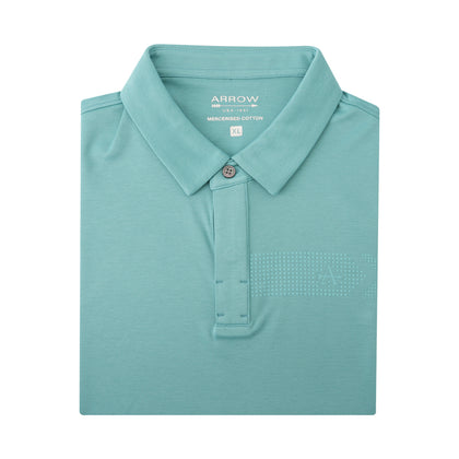 Arrow 100% Mercerized Cotton Short-Sleeved Polo - Col 06