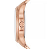 Armani Exchange Rose Gold Stainless Steel Strap