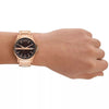 Armani Exchange Rose Gold Stainless Steel Strap
