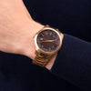Armani Exchange Rose Gold Stainless Steel Strap
