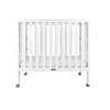 Prego Oru Foldable Wooden Crib 90cm x 45cm - White