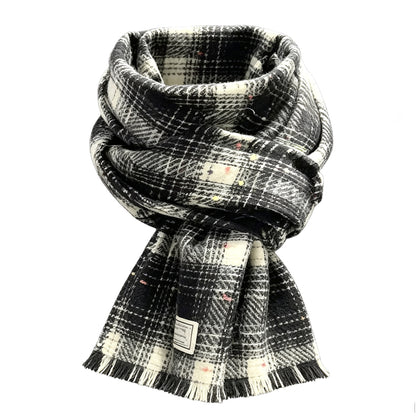 FREEZE ZONE Wool-Blend Scarf - Black