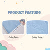 INTERO IE Kids Cool Dream Cooling Quilt - Blue