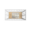 Prego Oru Foldable Wooden Crib 120cm x 60cm - White