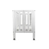 Prego Oru Foldable Wooden Crib 120cm x 60cm - White