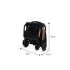 Prego Lumi Travel Stroller - Black