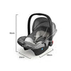 Prego Airmax Infant Carrier - Black