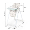 Prego Elite Multi-function High Chair - White