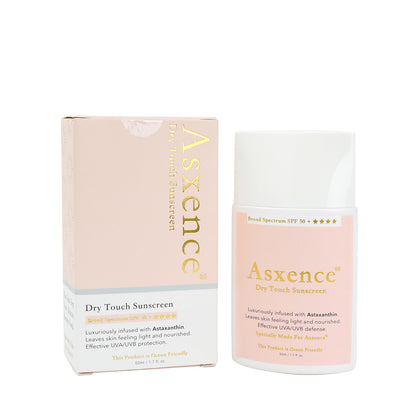 [ONLINE EXCLUSIVE] Asxence Dry Touch Sunscreen SPF50+ with Astaxanthin 50ml