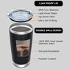 [Online Exclusive] Aura 600ml Stainless Steel Vacuum Insulated Tumbler with Lid - Black