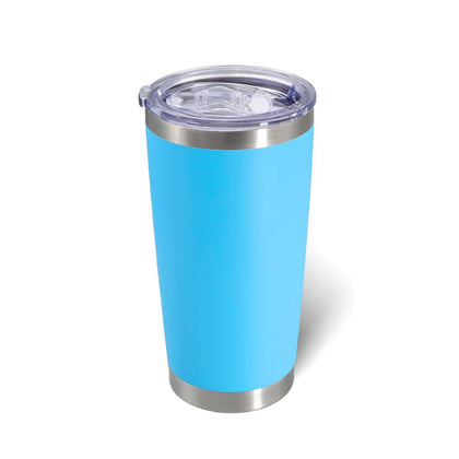 [Online Exclusive] Aura 600ml Stainless Steel Vacuum Insulated Tumbler with Lid - Light Blue