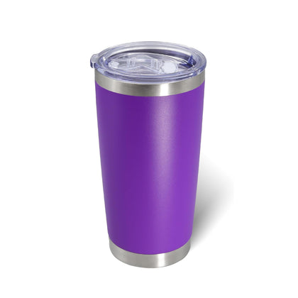 [Online Exclusive] Aura 600ml Stainless Steel Vacuum Insulated Tumbler with Lid - Purple