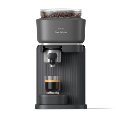 Philips Baristina Espresso Machine (BAR300/60) + FREE Coffee Waste Bin - Black