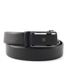 bradFORD Auto-Lock Leather Belt - Black