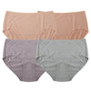 Shockwave Natural Bamboo Cotton Briefs 4-pc Pack (Midi/Maxi)