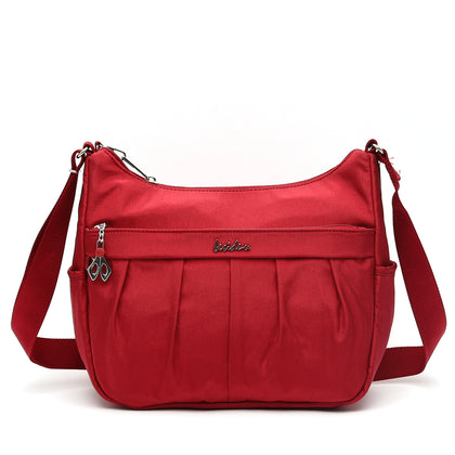 BESIDE-U Crossbody Bag - Bordeaux