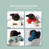 BELLAMI Memory Foam Nap Pillow - Aqua