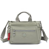 Beside U The NOVELTHY Lightweight Satchel with Detachable Long Strap Equipped with RFID Pocket - Olive Green