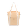 Beside U Lightweight Shoppers - Beige