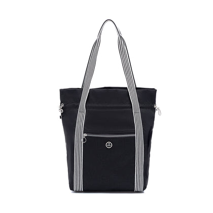 Beside U Lightweight Shoppers - Black