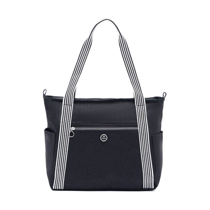 Beside U Lightweight Shoppers - Black