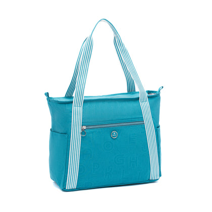 Beside U Lightweight Shoppers - Blue
