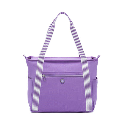 Beside U Lightweight Shoppers - Lavender