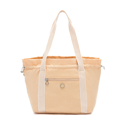 Beside U Lightweight Shoppers - Beige