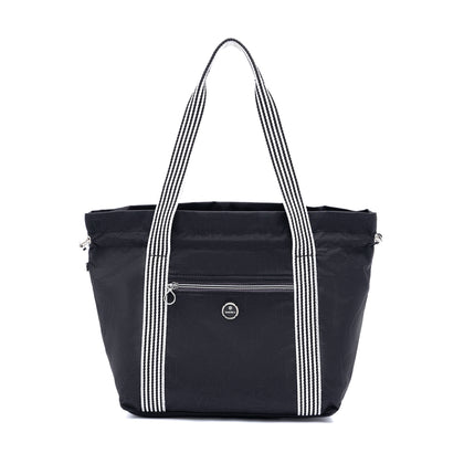 Beside U Lightweight Shoppers - Black