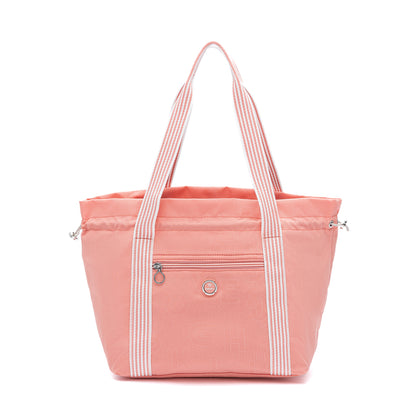 Beside U Lightweight Shoppers - Peach