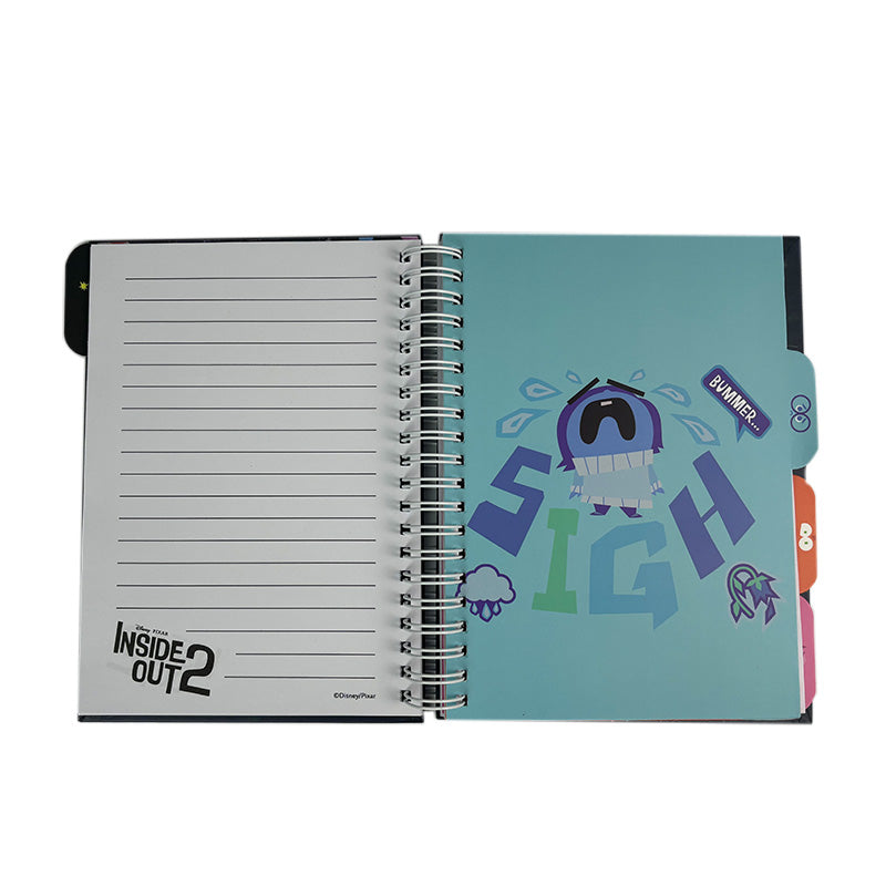 Disney INSIDE OUT 2 - B6 Notebook with 2pcs Pen Set (BG PIN20002)