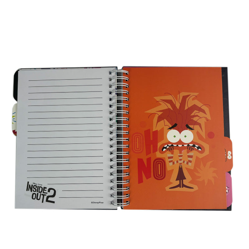 Disney INSIDE OUT 2 - B6 Notebook with 2pcs Pen Set (BG PIN20002)