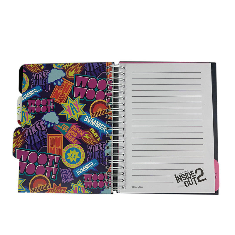 Disney INSIDE OUT 2 - B6 Notebook with 2pcs Pen Set (BG PIN20002)