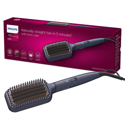 [ONLINE EXCLUSIVE] Philips Heated Straightening Brush (BHH885/00)