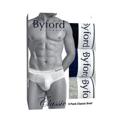 Byford Briefs (3-pc Pack) - Assorted