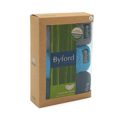 Byford 3-Pc Pack Briefs - Assorted