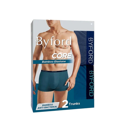 Byford CORE Bamboo Elastane Trunks (2-pc Pack) - Assorted