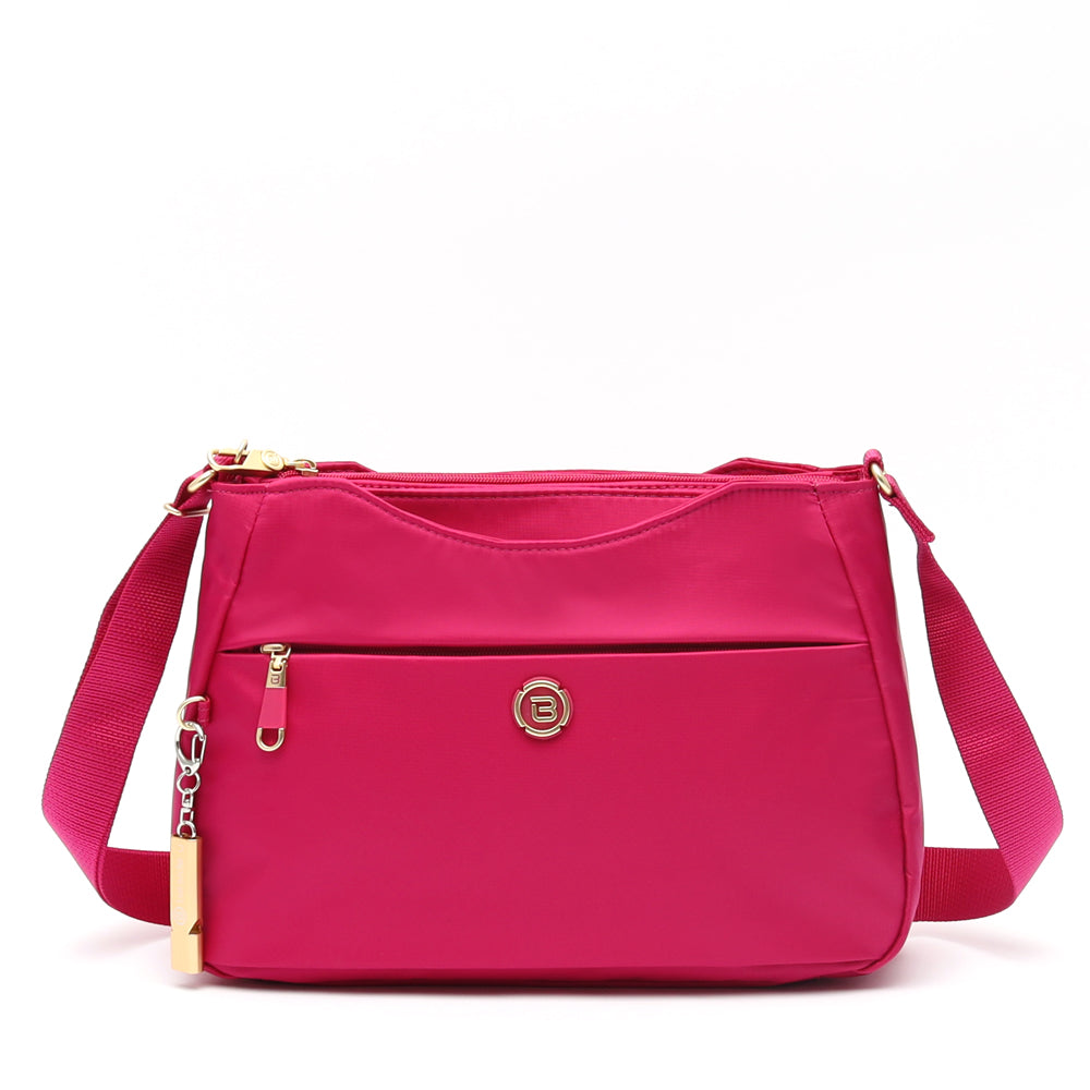 BESIDE-U Lightweight Crossbody Bag - Red Wine