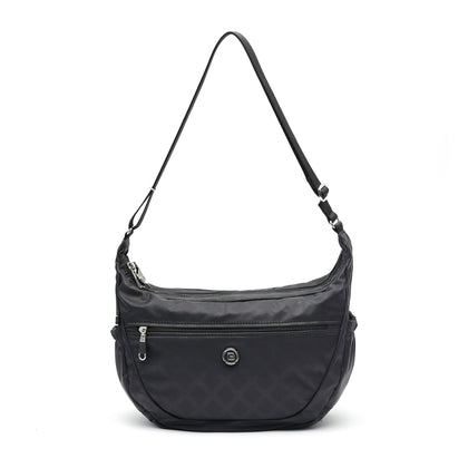 Beside U Lightweight Crossbody Bag - Black Printing