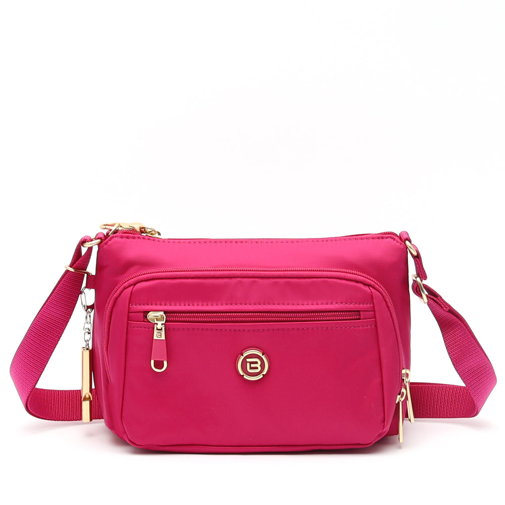 BESIDE-U Lightweight Crossbody Bag - Red Wine