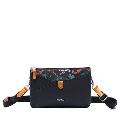 Beside U Lightweight Crossbody Bag - Black