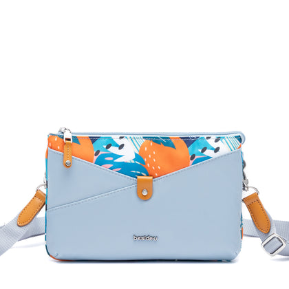 Beside U Lightweight Crossbody Bag - Blue Tropics