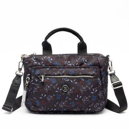 beside.u Lightweight Tote cum Crossbody Bag - Rhythm Black
