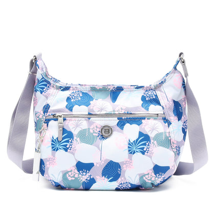 beside.u Lightweight Hobo - Botanical Purple